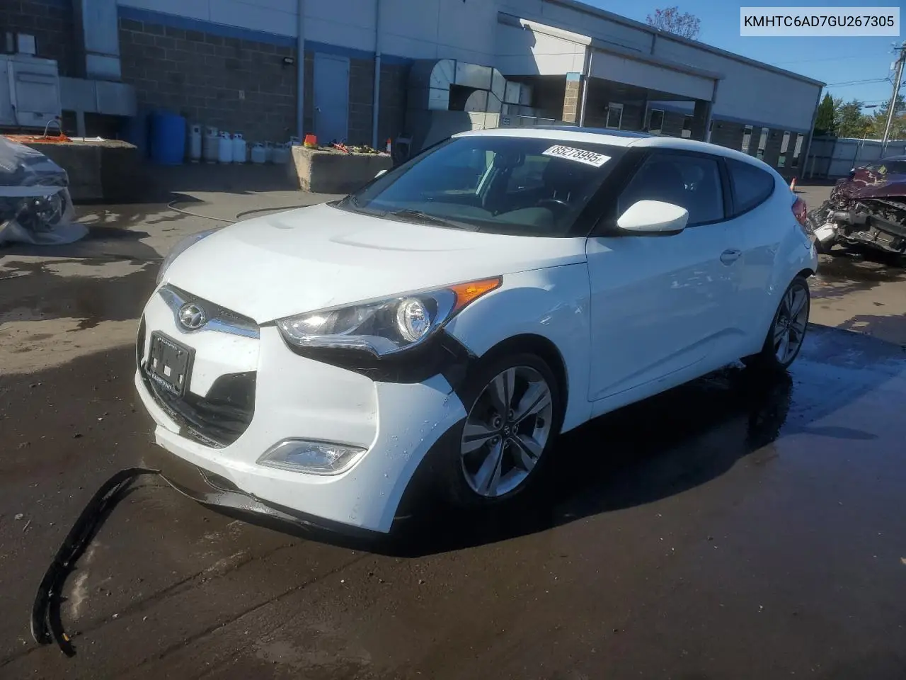 KMHTC6AD7GU267305 2016 Hyundai Veloster