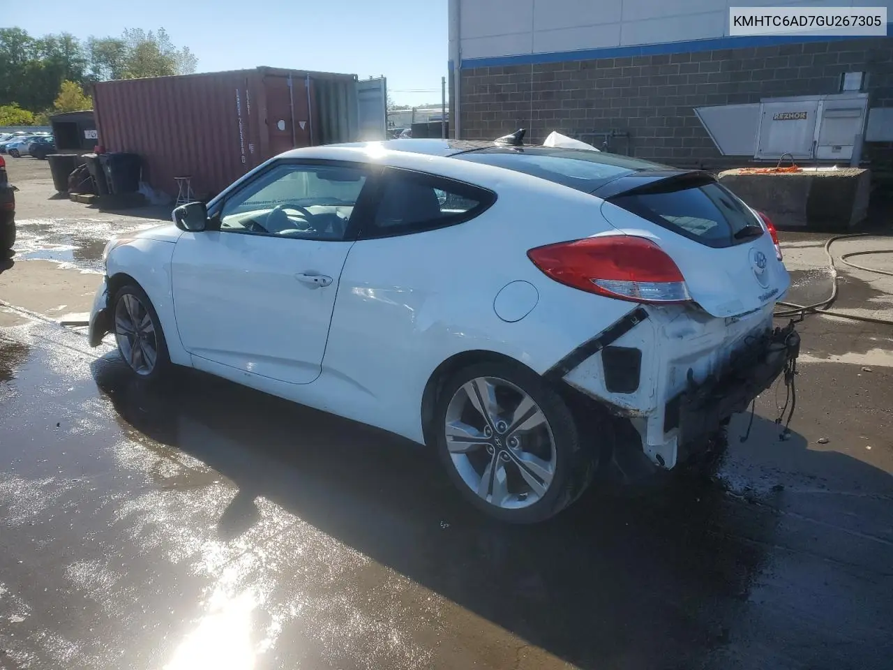 KMHTC6AD7GU267305 2016 Hyundai Veloster