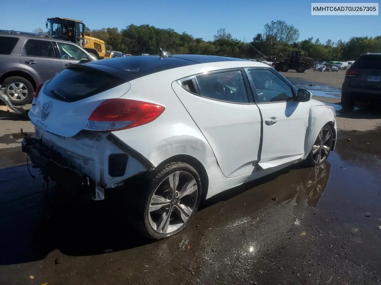 KMHTC6AD7GU267305 2016 Hyundai Veloster