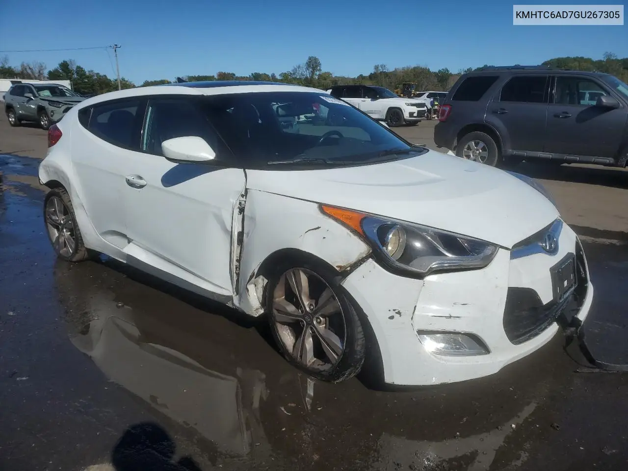 KMHTC6AD7GU267305 2016 Hyundai Veloster