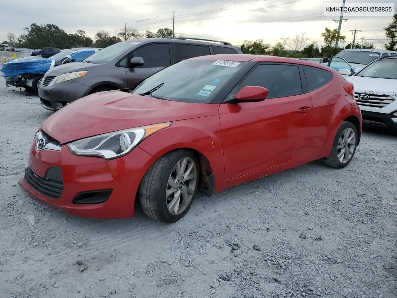 KMHTC6AD8GU258855 2016 Hyundai Veloster