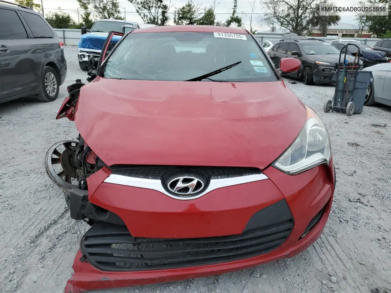 KMHTC6AD8GU258855 2016 Hyundai Veloster