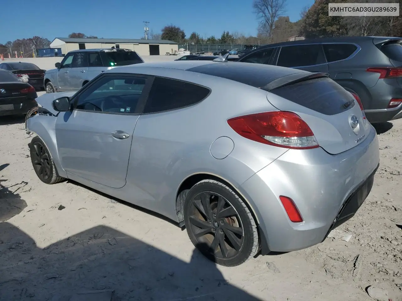 KMHTC6AD3GU289639 2016 Hyundai Veloster