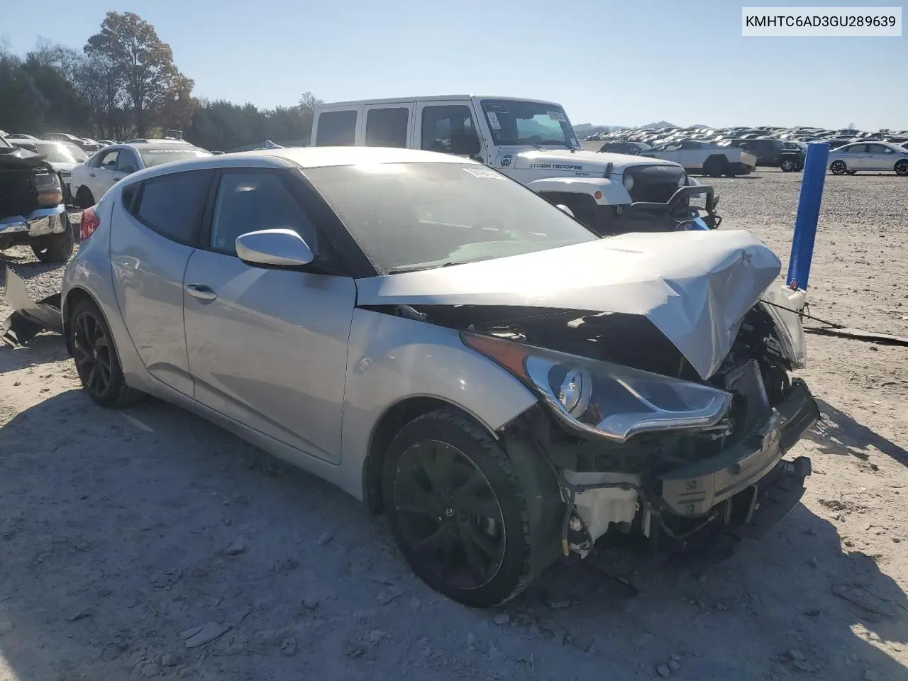 KMHTC6AD3GU289639 2016 Hyundai Veloster