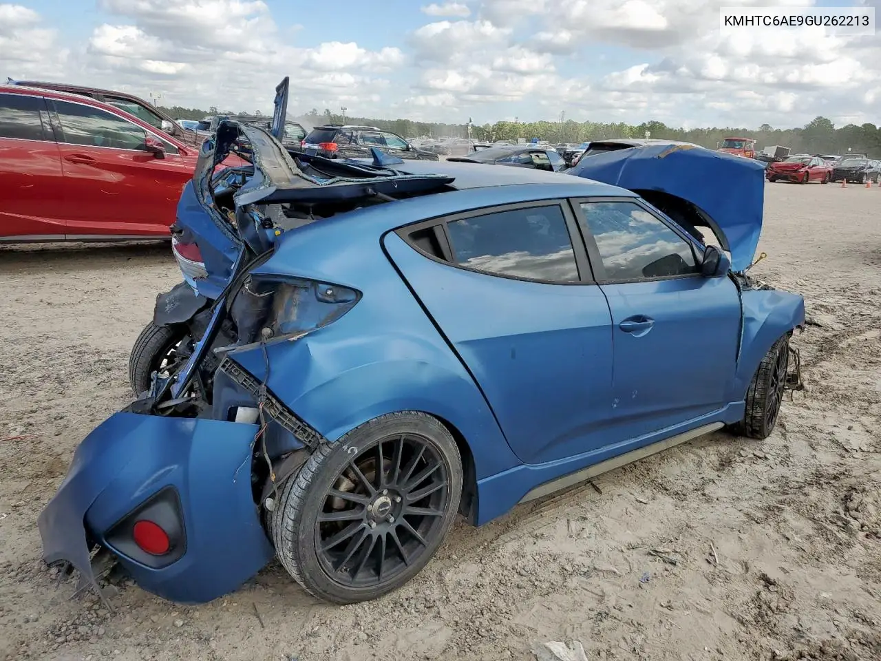 KMHTC6AE9GU262213 2016 Hyundai Veloster Turbo