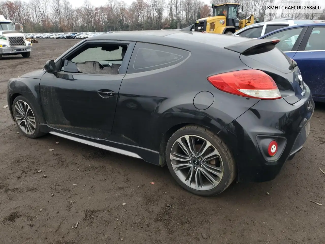 KMHTC6AE0GU253500 2016 Hyundai Veloster Turbo