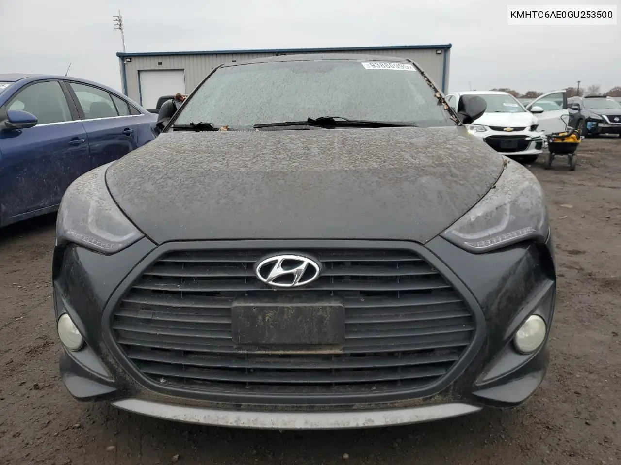 KMHTC6AE0GU253500 2016 Hyundai Veloster Turbo