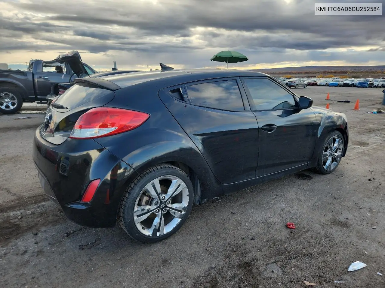KMHTC6AD6GU252584 2016 Hyundai Veloster