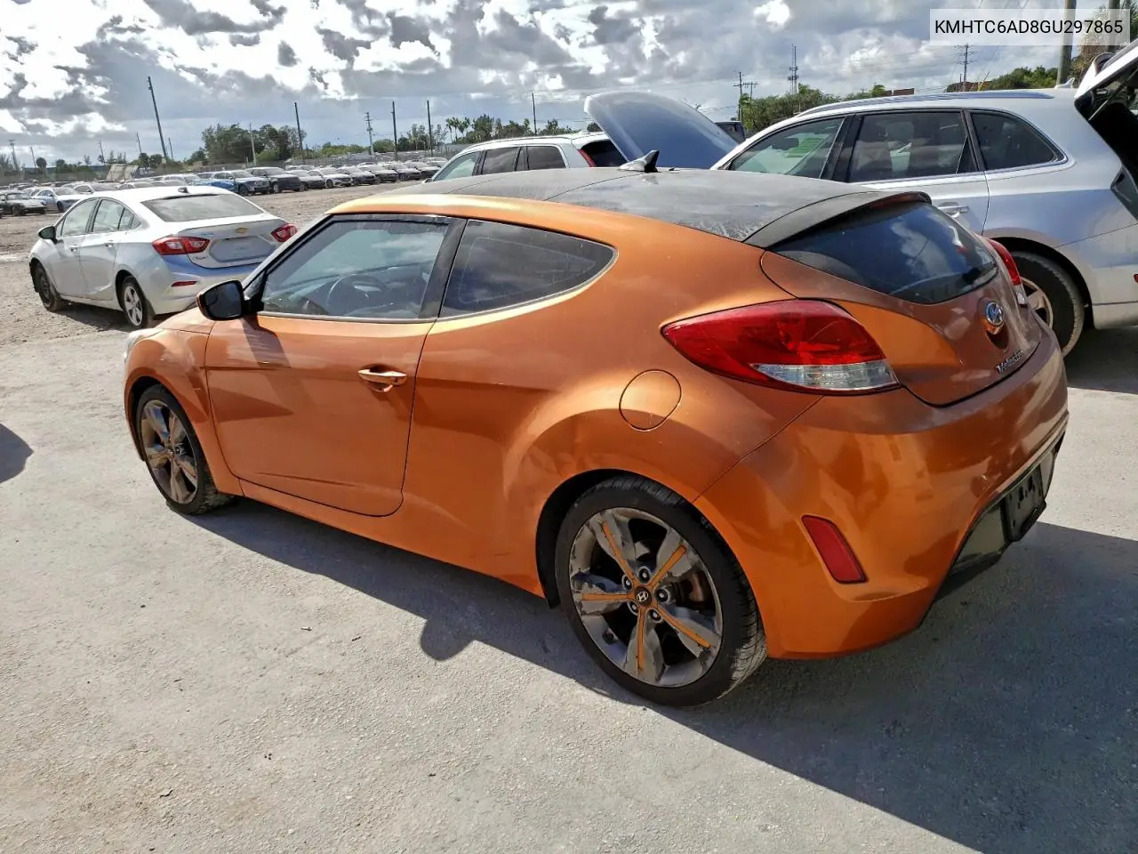 KMHTC6AD8GU297865 2016 Hyundai Veloster