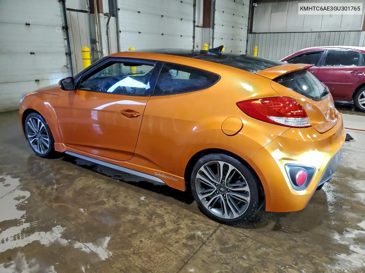 KMHTC6AE3GU301765 2016 Hyundai Veloster Turbo