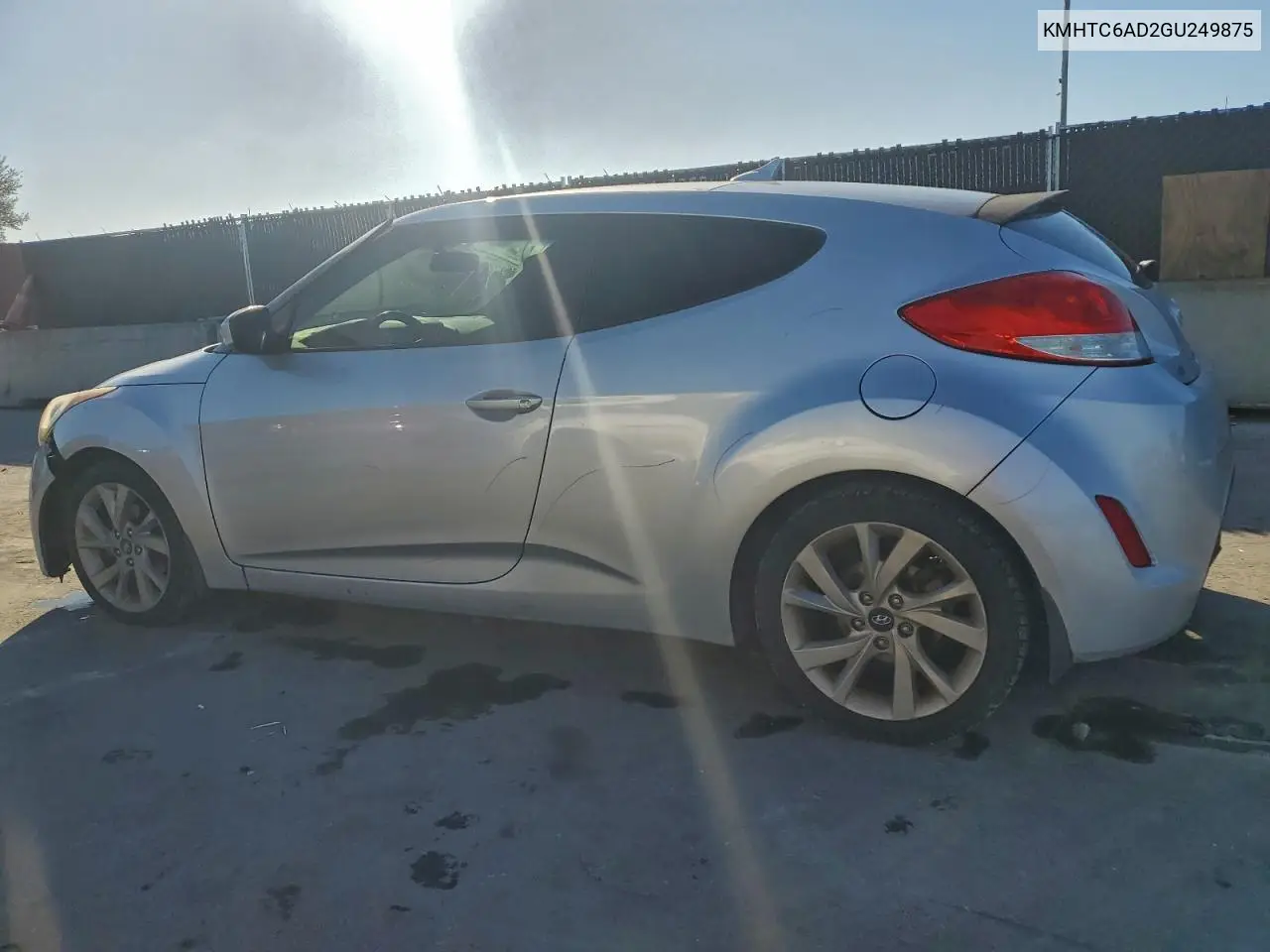 KMHTC6AD2GU249875 2016 Hyundai Veloster