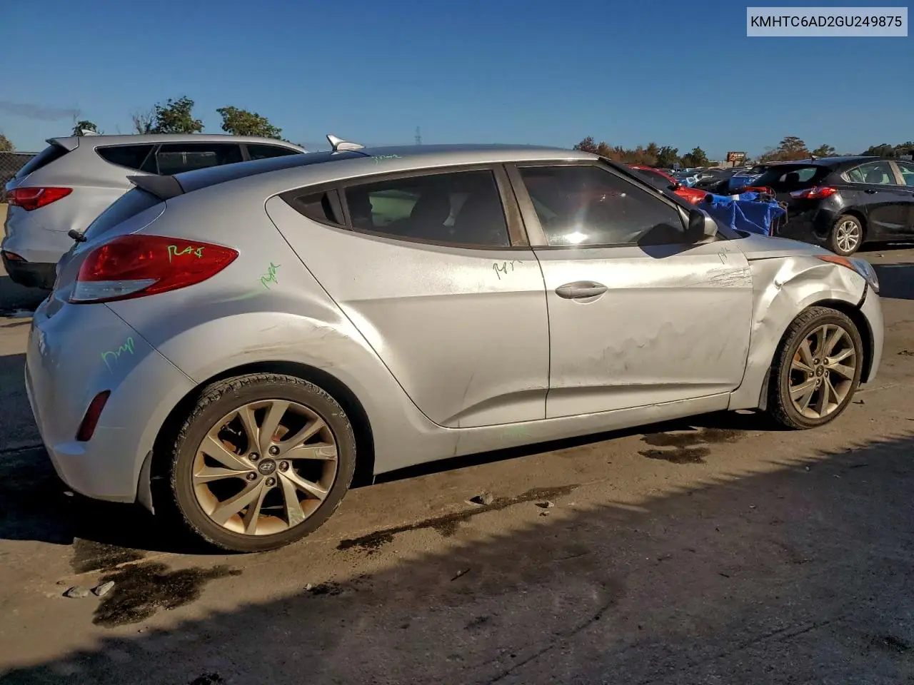 KMHTC6AD2GU249875 2016 Hyundai Veloster