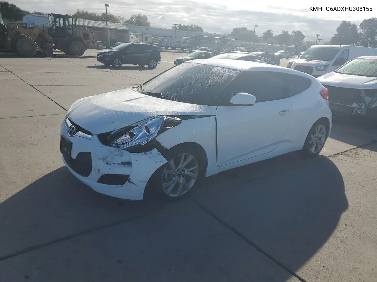 KMHTC6ADXHU308155 2017 Hyundai Veloster