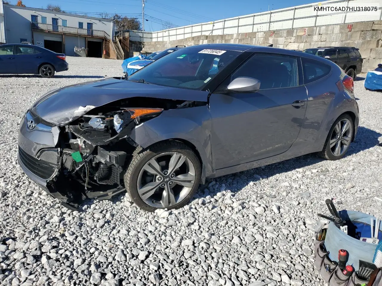 KMHTC6AD7HU318075 2017 Hyundai Veloster