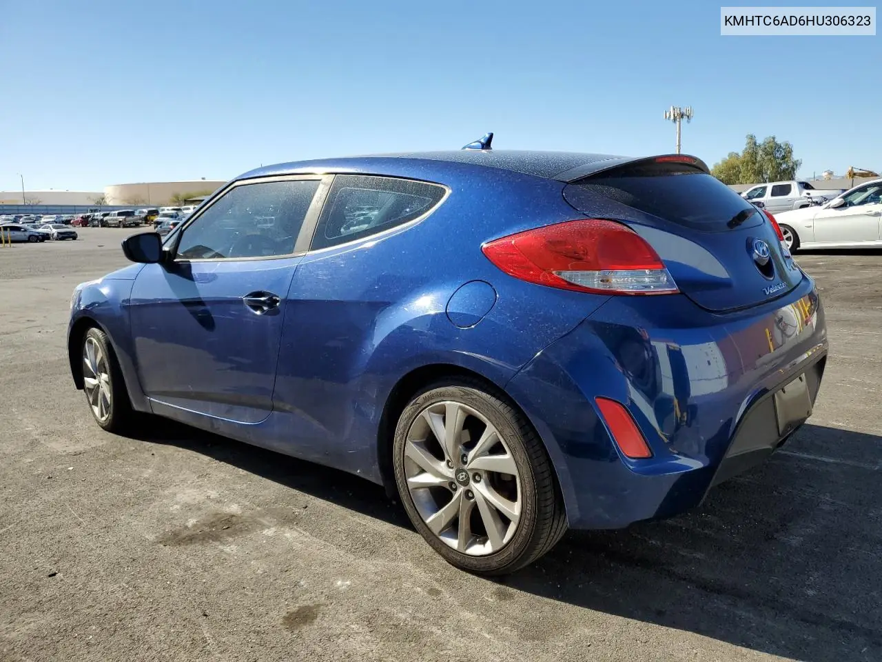KMHTC6AD6HU306323 2017 Hyundai Veloster