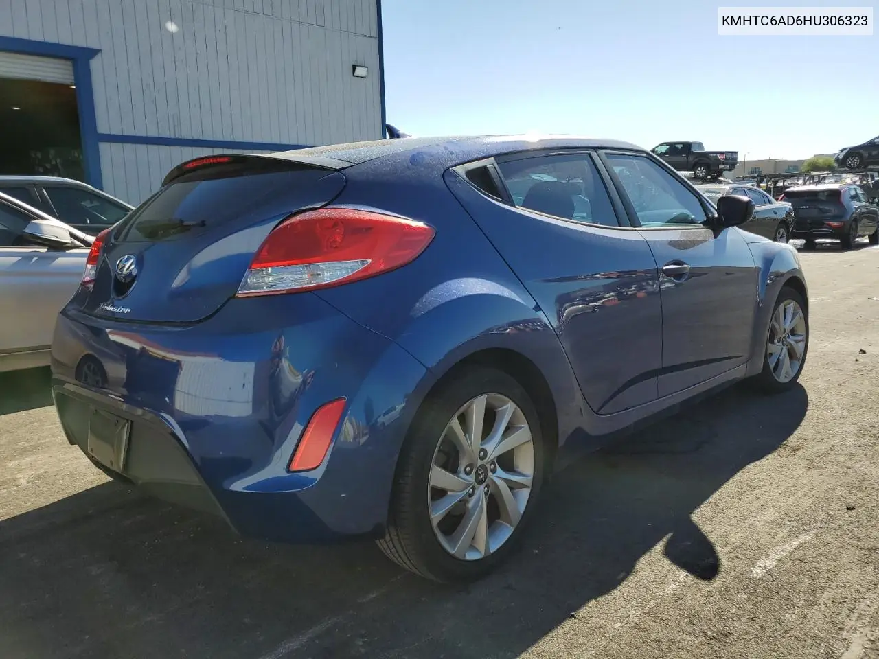 KMHTC6AD6HU306323 2017 Hyundai Veloster