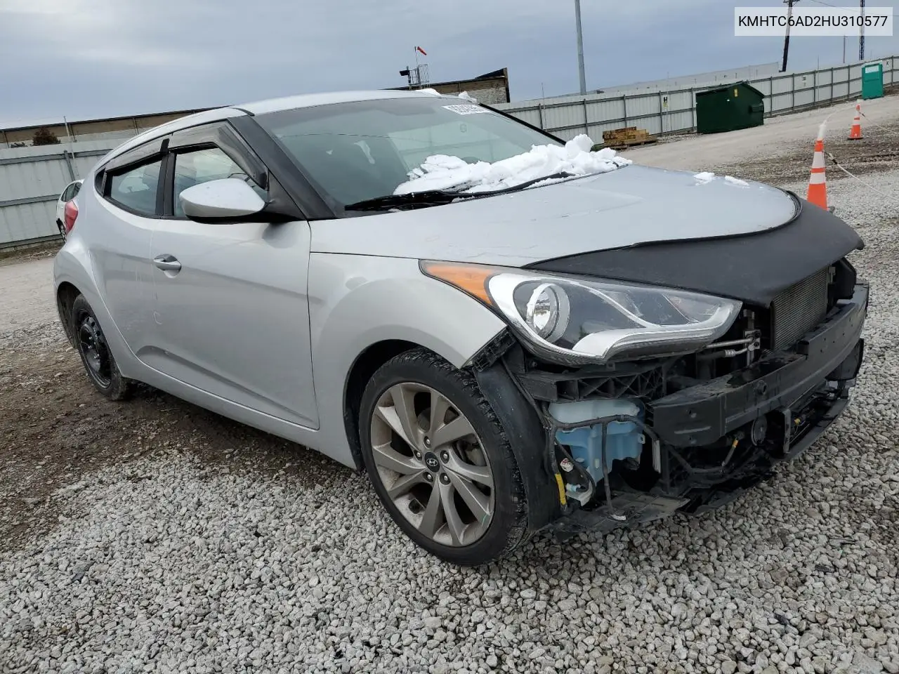 KMHTC6AD2HU310577 2017 Hyundai Veloster