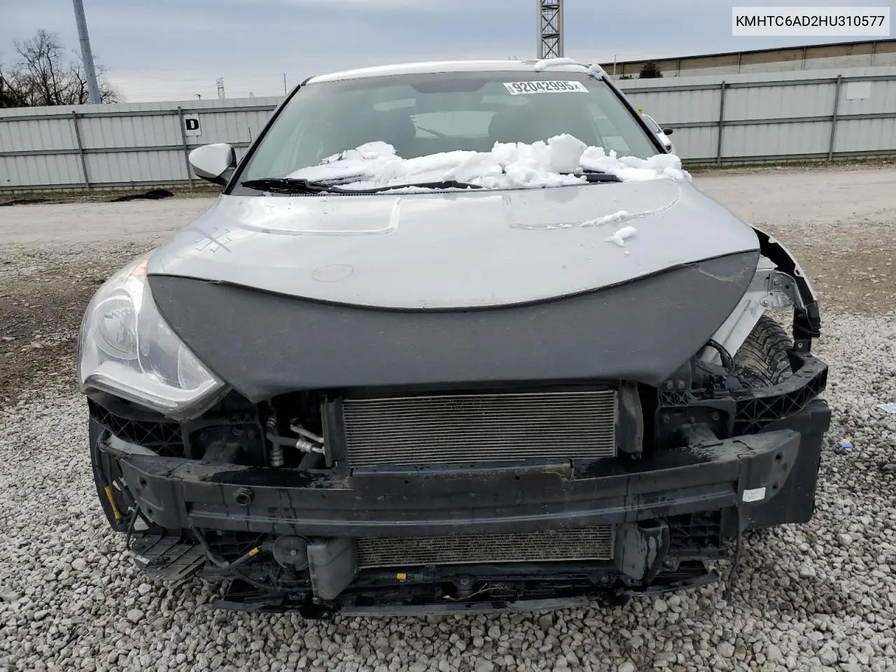 KMHTC6AD2HU310577 2017 Hyundai Veloster