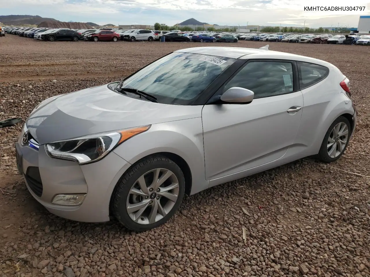 KMHTC6AD8HU304797 2017 Hyundai Veloster