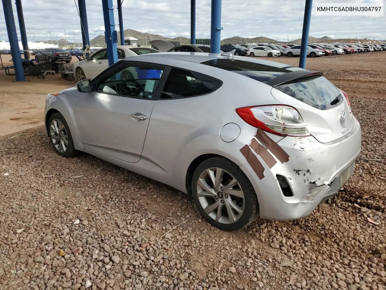 KMHTC6AD8HU304797 2017 Hyundai Veloster