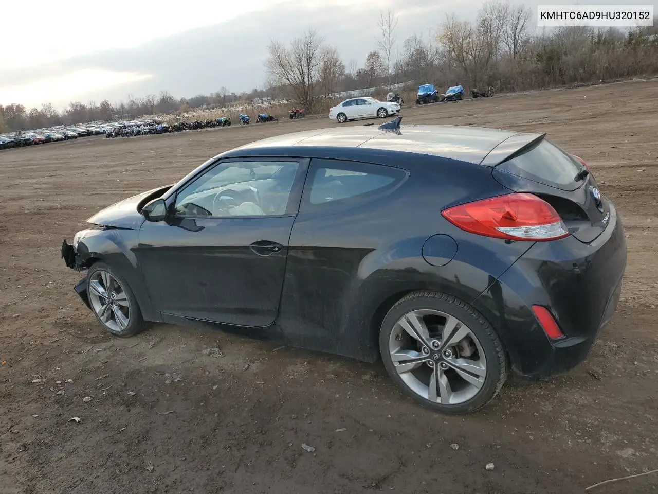 KMHTC6AD9HU320152 2017 Hyundai Veloster