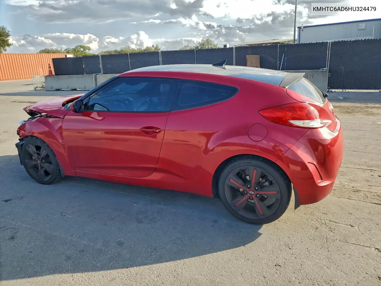 KMHTC6AD6HU324479 2017 Hyundai Veloster