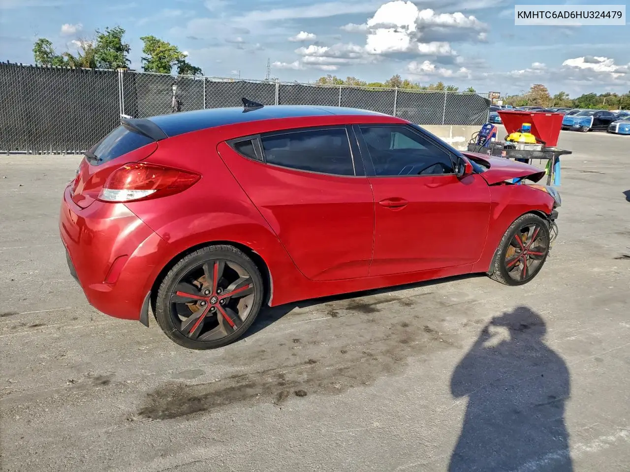 KMHTC6AD6HU324479 2017 Hyundai Veloster