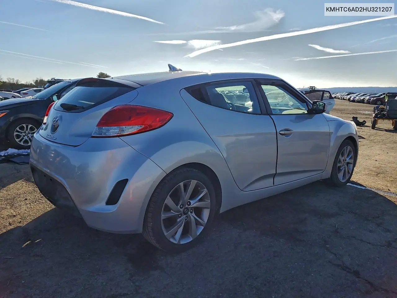KMHTC6AD2HU321207 2017 Hyundai Veloster