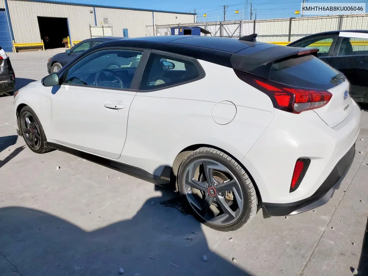 KMHTH6AB8KU006046 2019 Hyundai Veloster Turbo