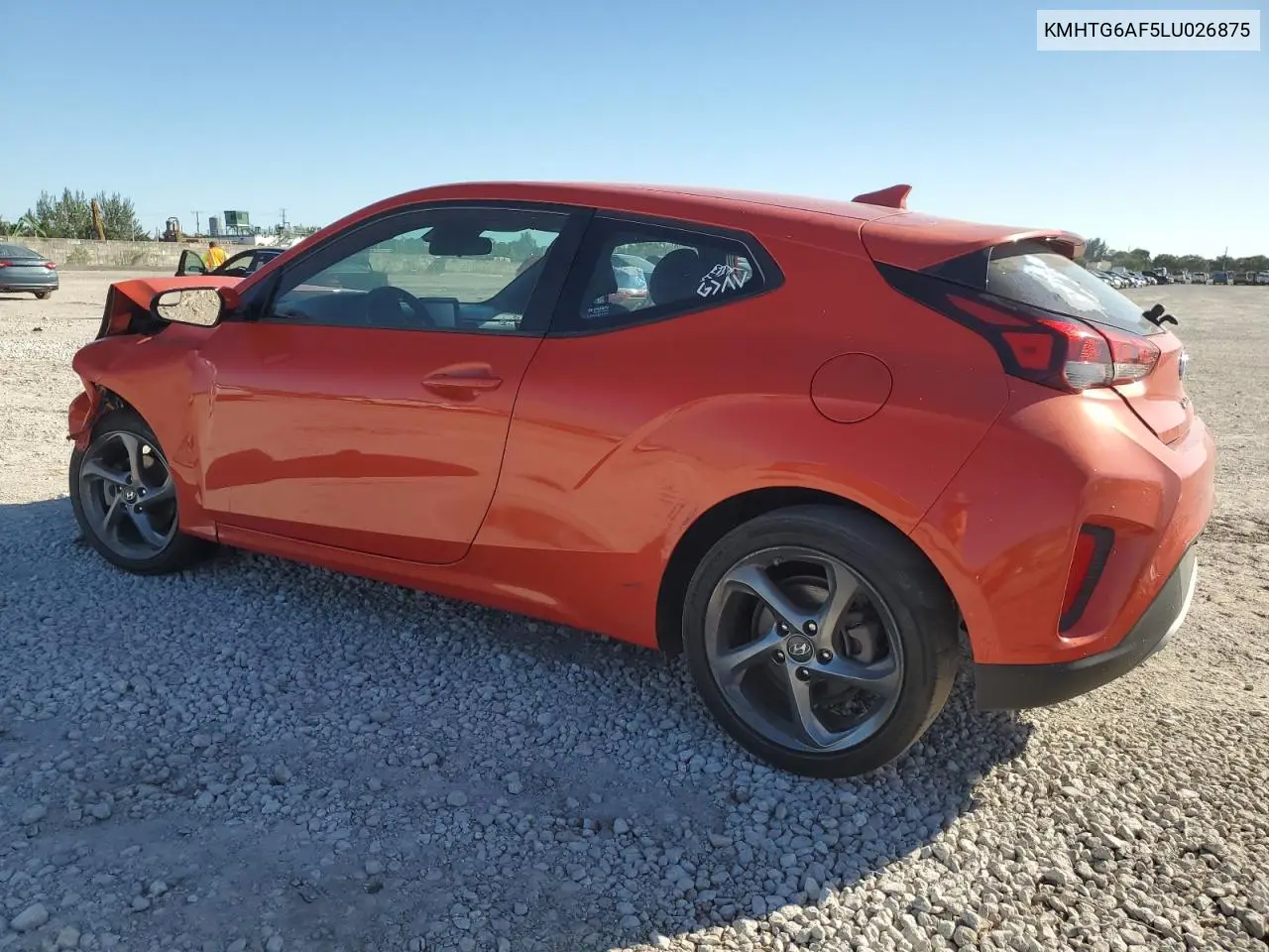 KMHTG6AF5LU026875 2020 Hyundai Veloster Base
