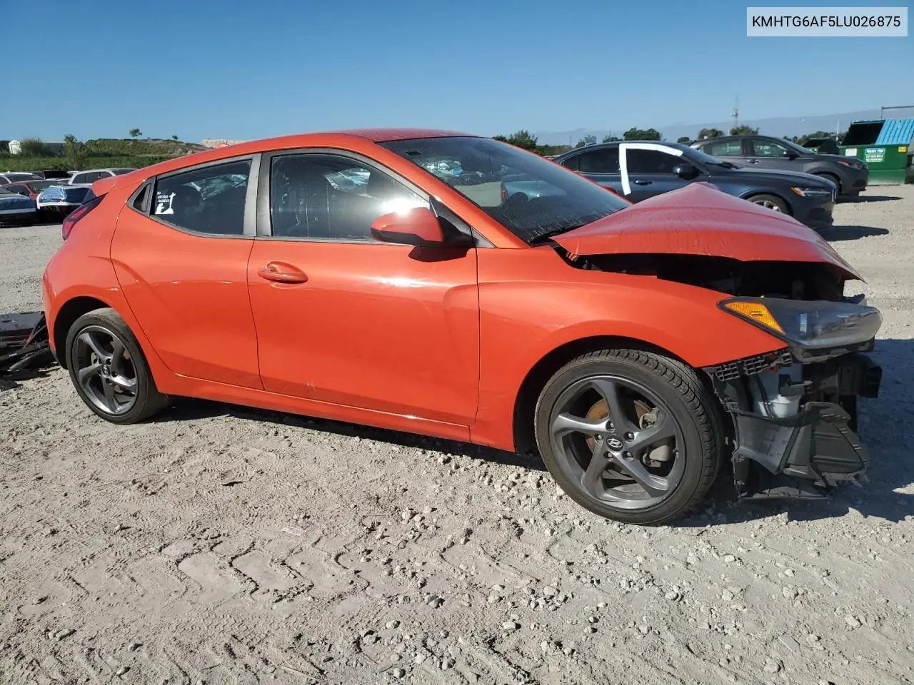 KMHTG6AF5LU026875 2020 Hyundai Veloster Base