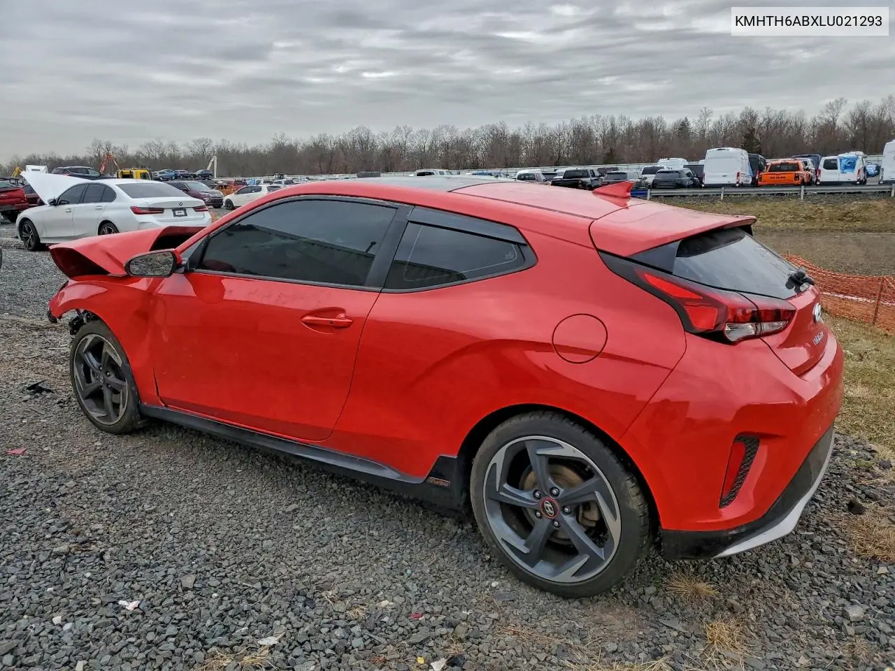 KMHTH6ABXLU021293 2020 Hyundai Veloster Turbo