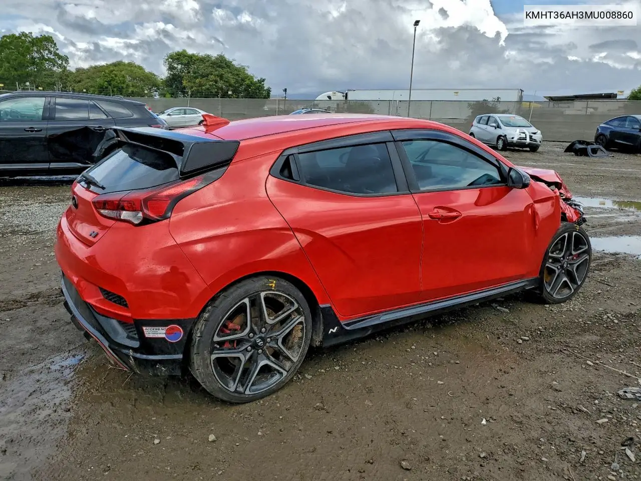 KMHT36AH3MU008860 2021 Hyundai Veloster N