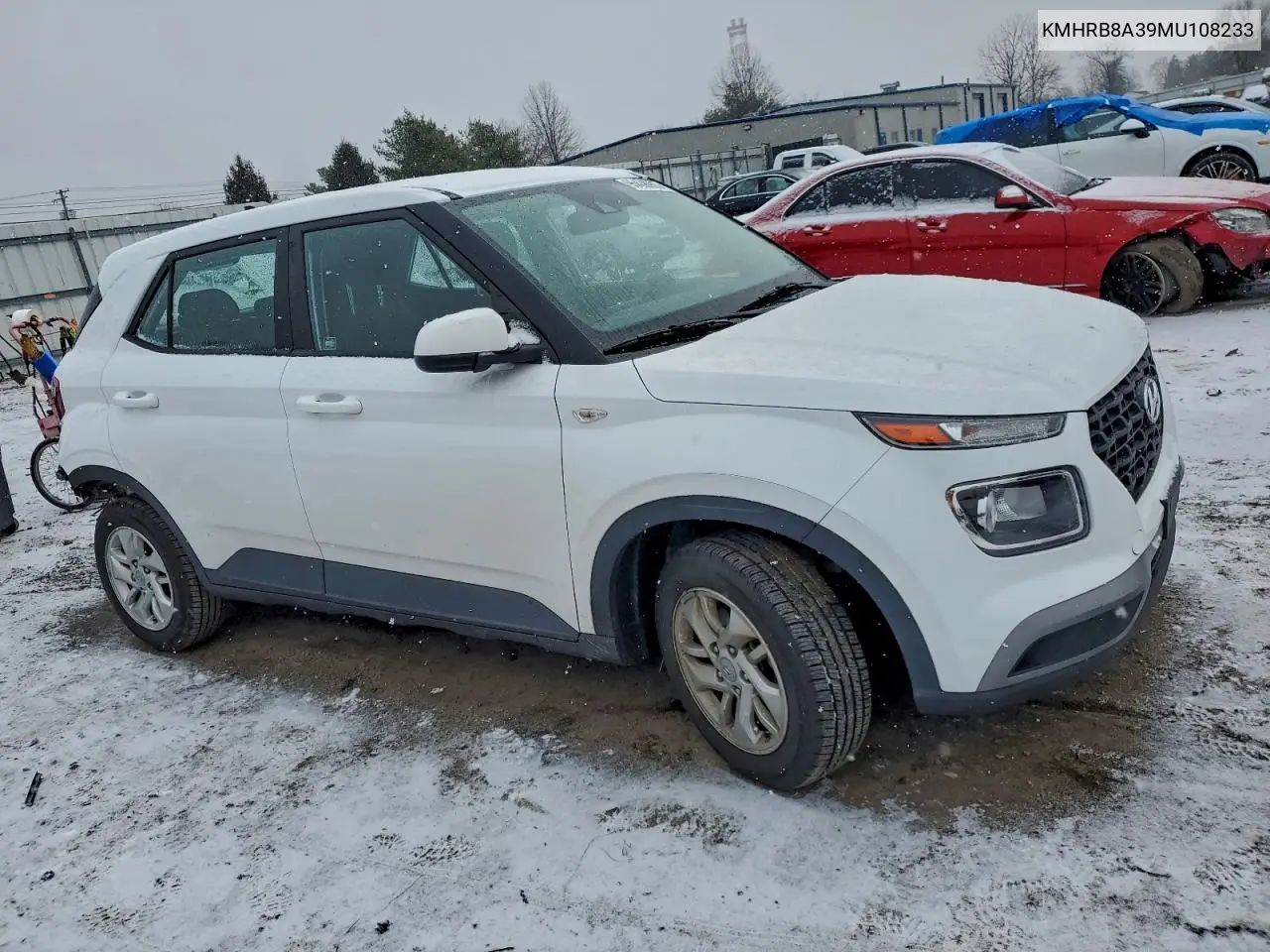 KMHRB8A39MU108233 2021 Hyundai Venue Se