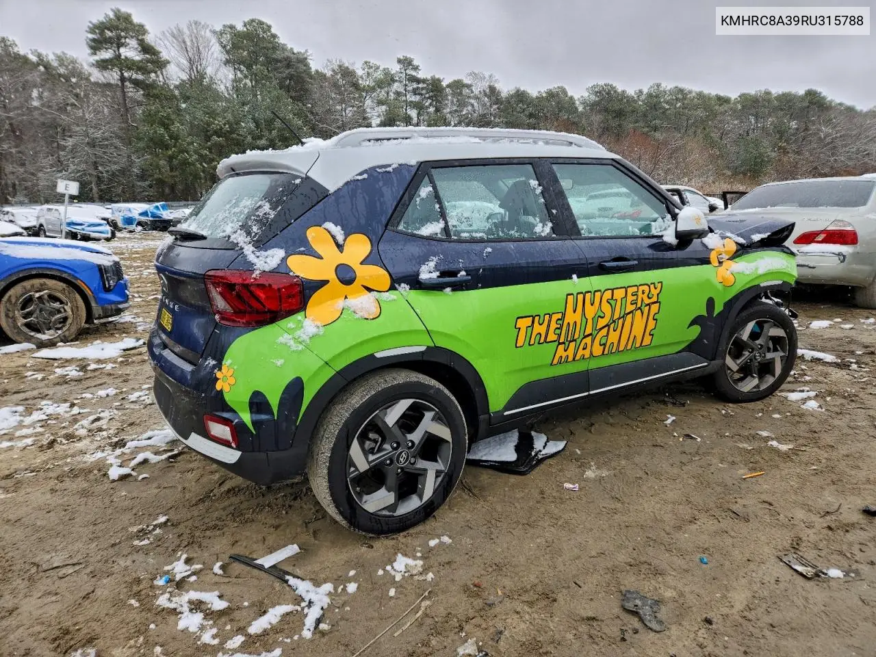 KMHRC8A39RU315788 2024 Hyundai Venue Sel