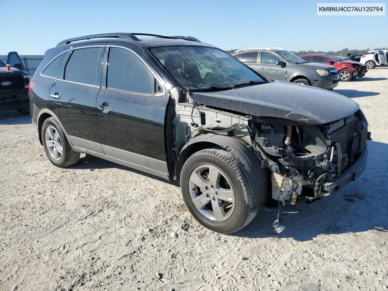 KM8NU4CC7AU120794 2010 Hyundai Veracruz Gls