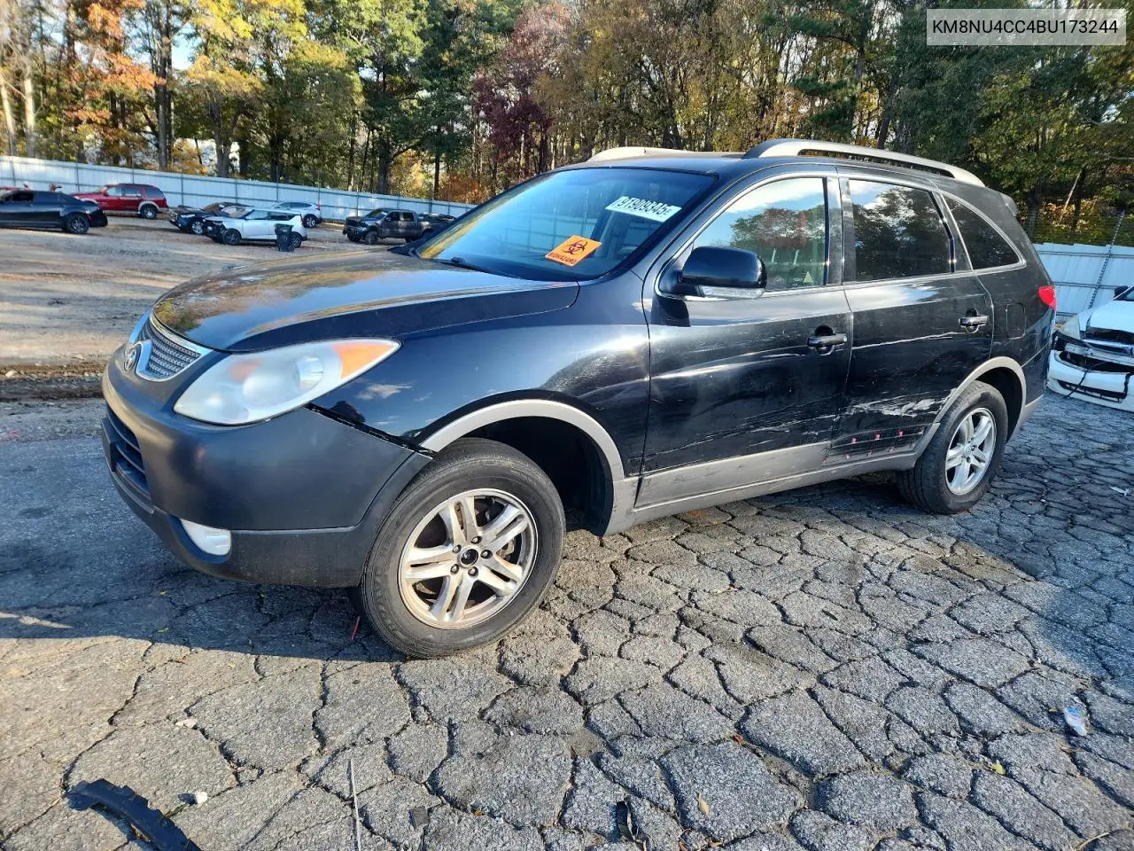KM8NU4CC4BU173244 2011 Hyundai Veracruz Gls