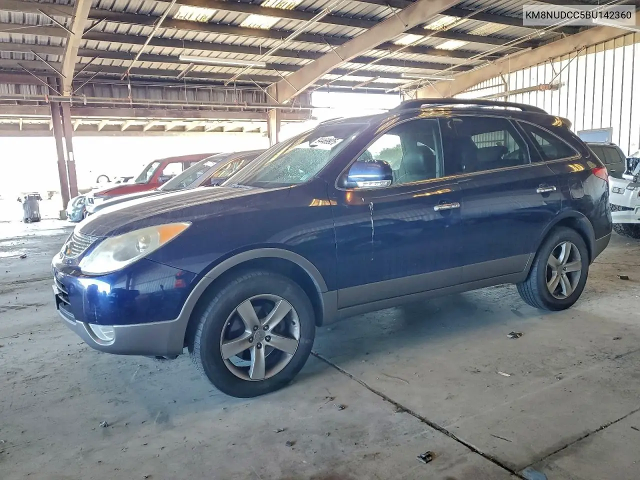 KM8NUDCC5BU142360 2011 Hyundai Veracruz Gls