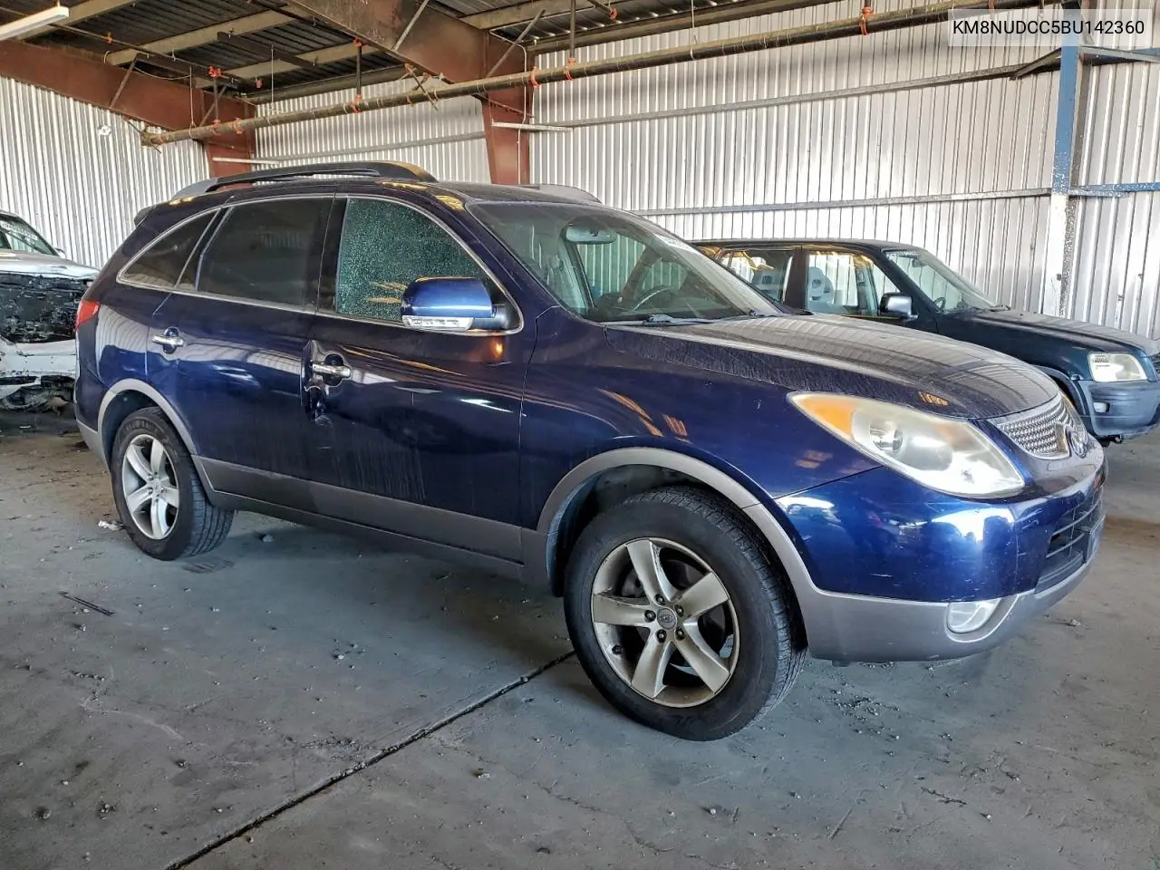 KM8NUDCC5BU142360 2011 Hyundai Veracruz Gls