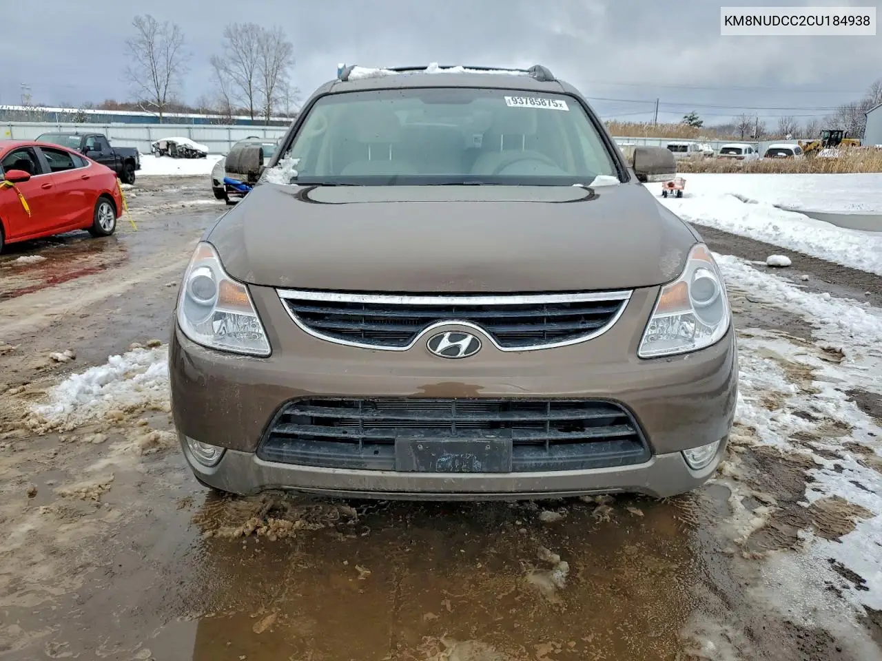 KM8NUDCC2CU184938 2012 Hyundai Veracruz Gls