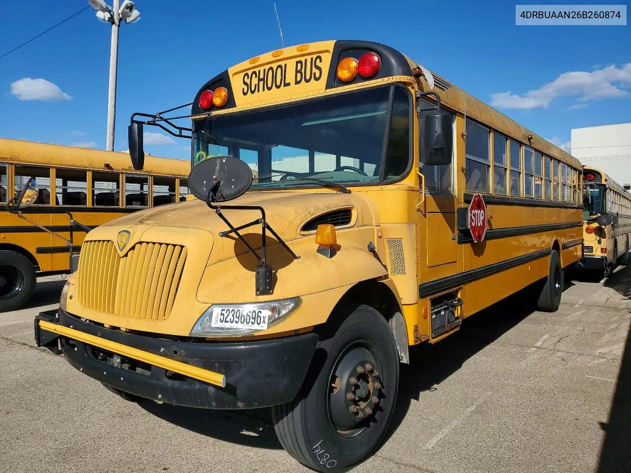 2006 Ic Corporation Ce Series School - School Bus VIN: 4DRBUAAN26B260874 Lot: 52396696