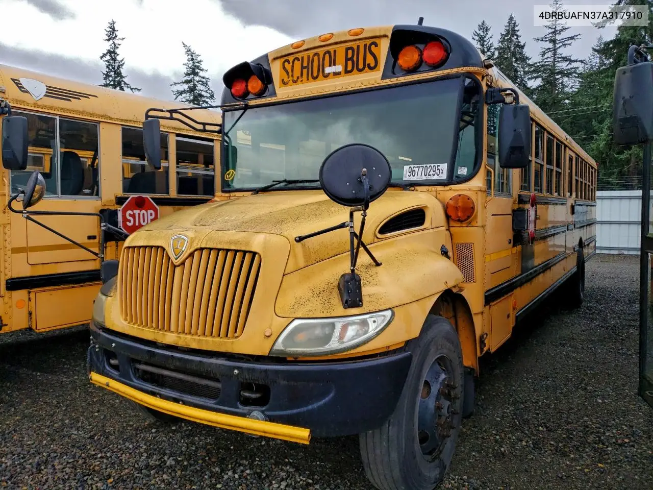2007 Ic Bus Pb105 School Bus VIN: 4DRBUAFN37A317910 Lot: 96770295