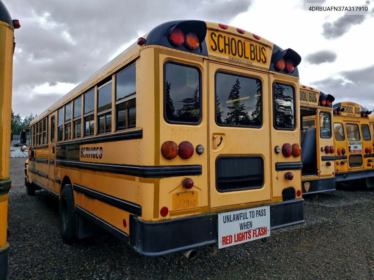 2007 Ic Bus Pb105 School Bus VIN: 4DRBUAFN37A317910 Lot: 96770295