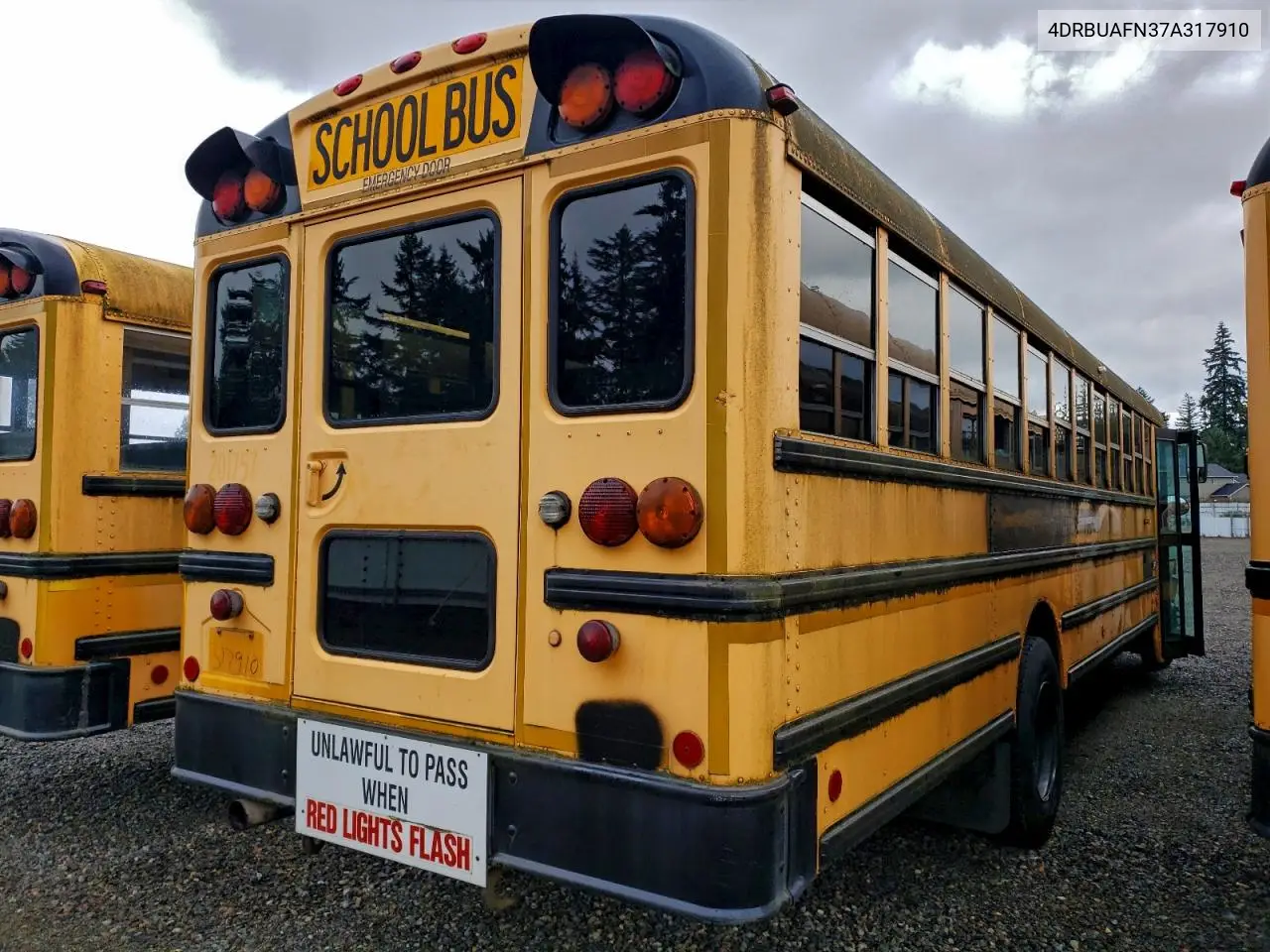 2007 Ic Bus Pb105 School Bus VIN: 4DRBUAFN37A317910 Lot: 96770295