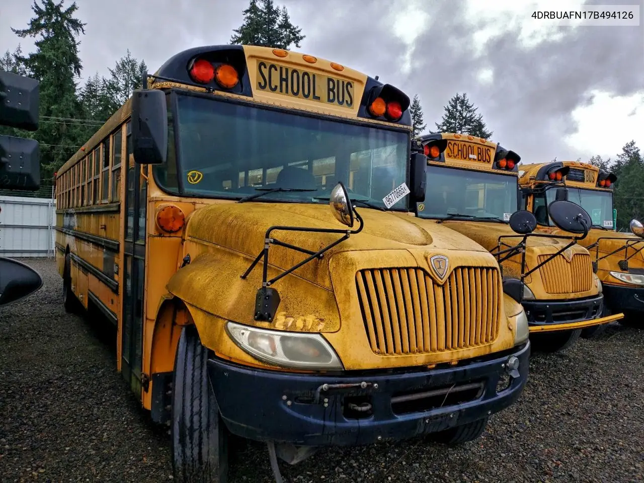 2007 Ic Bus Pb105 School Bus VIN: 4DRBUAFN17B494126 Lot: 96770665