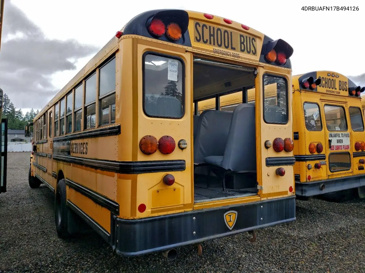 2007 Ic Bus Pb105 School Bus VIN: 4DRBUAFN17B494126 Lot: 96770665