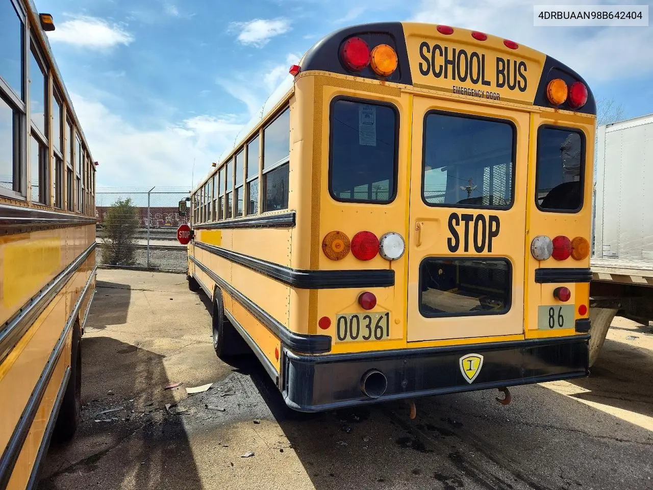 2008 Ic Corporation Ce Series School - School Bus VIN: 4DRBUAAN98B642404 Lot: 47113136