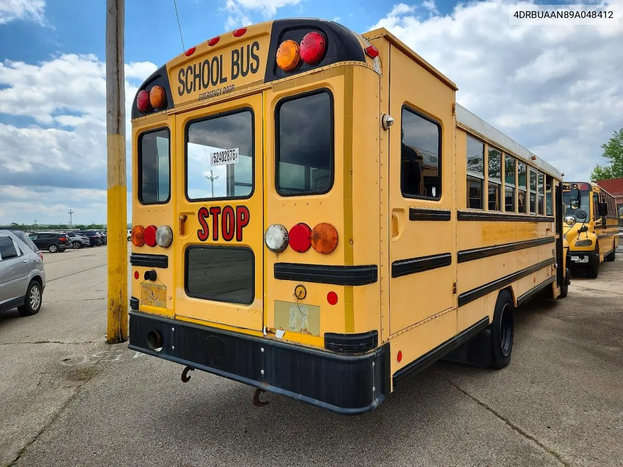 2009 Ic Corporation Ce Series School - School Bus VIN: 4DRBUAAN89A048412 Lot: 52402876
