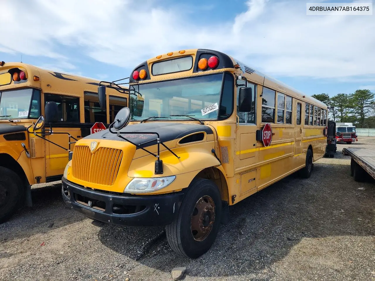 2010 Ic Corporation Ce Series School - School Bus VIN: 4DRBUAAN7AB164375 Lot: 93779305