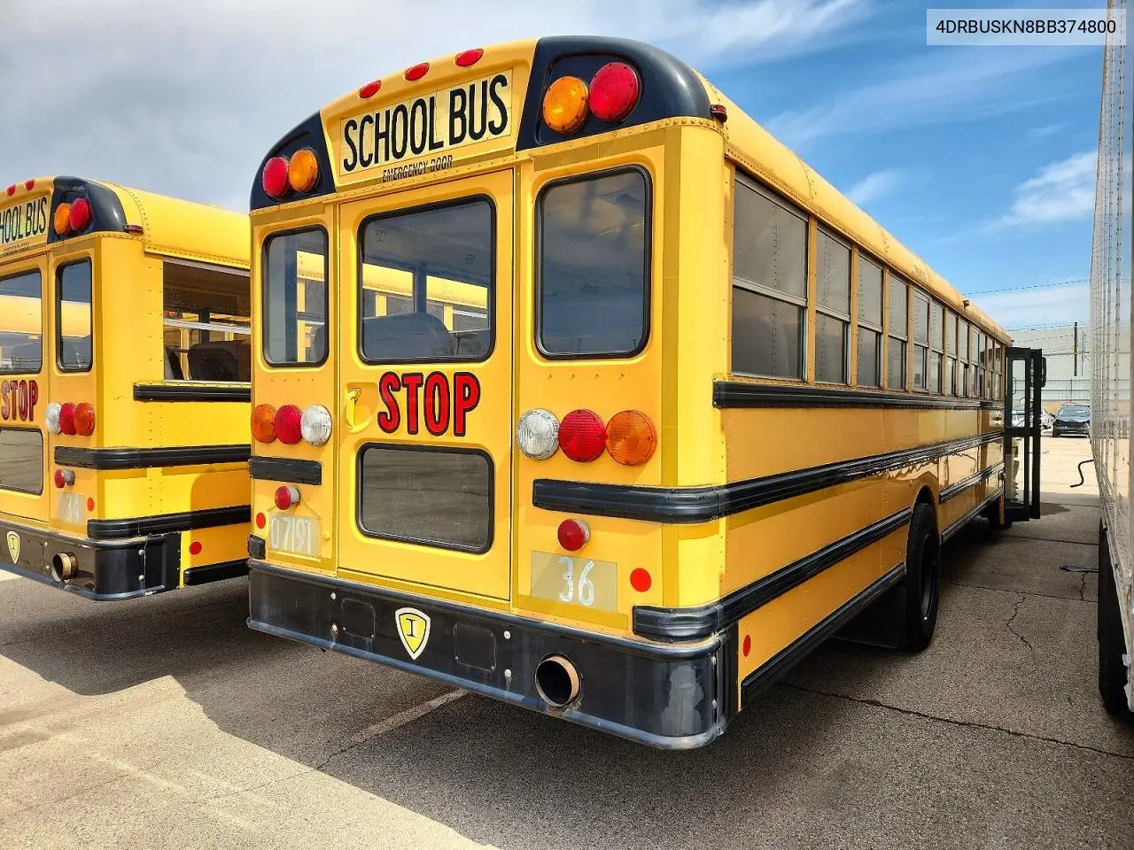 2011 Ic Corporation Ce Series School - School Bus VIN: 4DRBUSKN8BB374800 Lot: 47111256